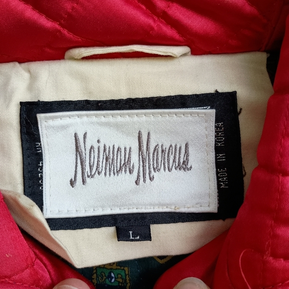 Vintage Neiman Marcus Rare Duck down lamb Jacket_Large - Picture 2 of 15